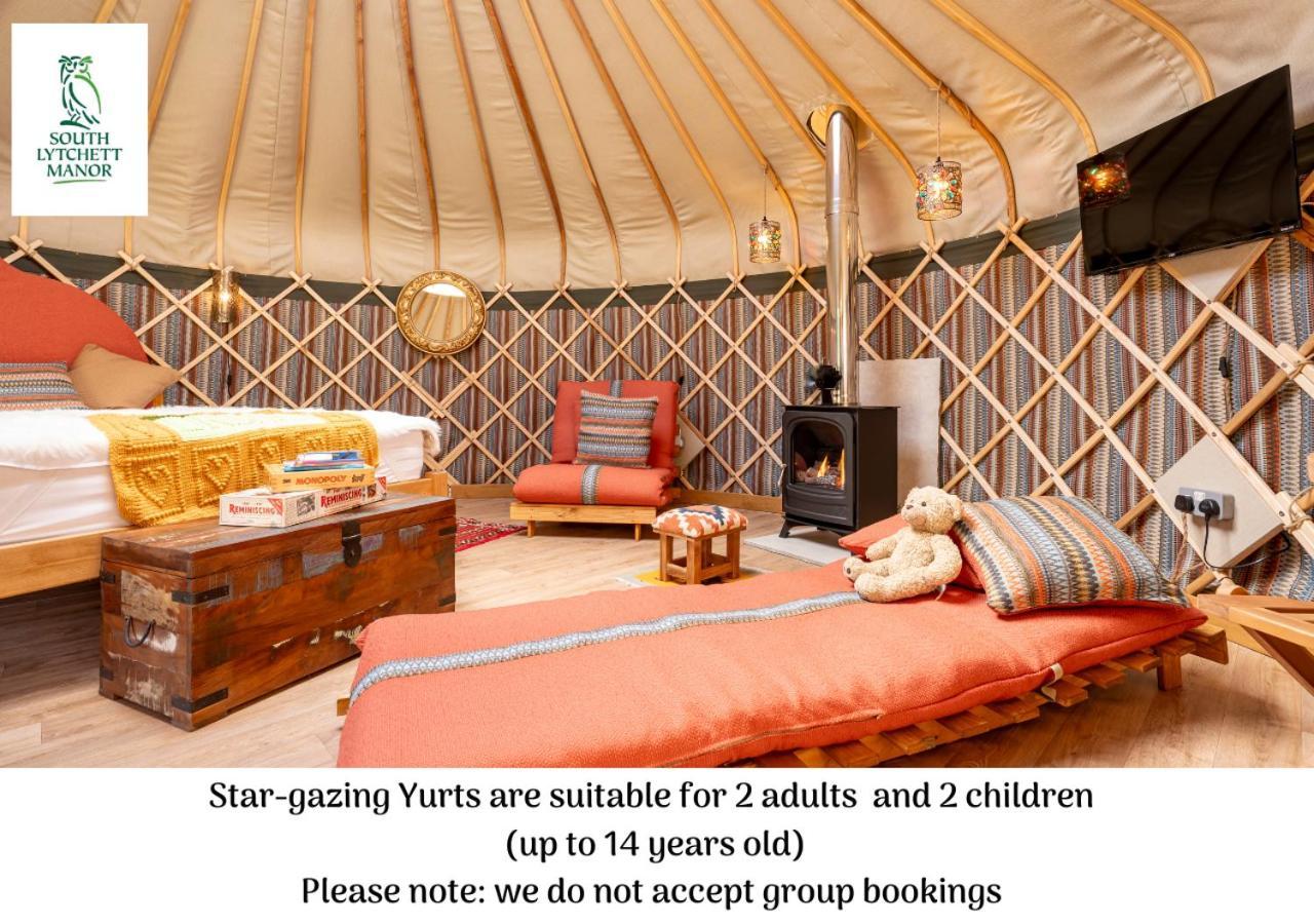 Glamping At South Lytchett Manor Hotel พูล ภายนอก รูปภาพ