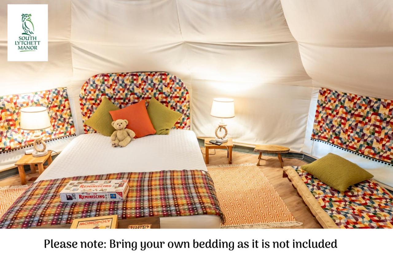Glamping At South Lytchett Manor Hotel พูล ภายนอก รูปภาพ